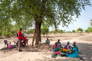 Session de vaccination de routine au Soudan du Sud