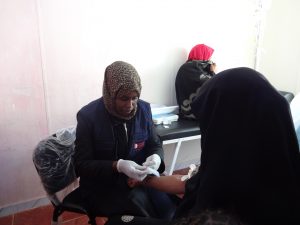 Nurse in Libya