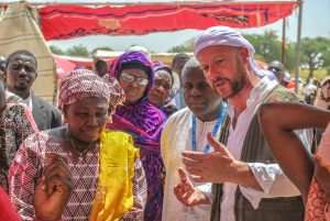 Visite ministérielle Distribution Tchad