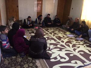 Réunion programme de cohésion sociale à Mossoul