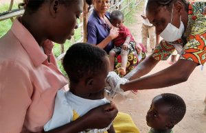 Vaccination contre la rougeole en République démocratique de Congo