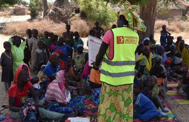 Les équipes de Première Urgence Internationale mettent en place des actions pour lutter contre la malnutrition au Cameroun