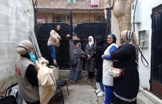 Santé mentale au Liban : séance de thérapie de groupe